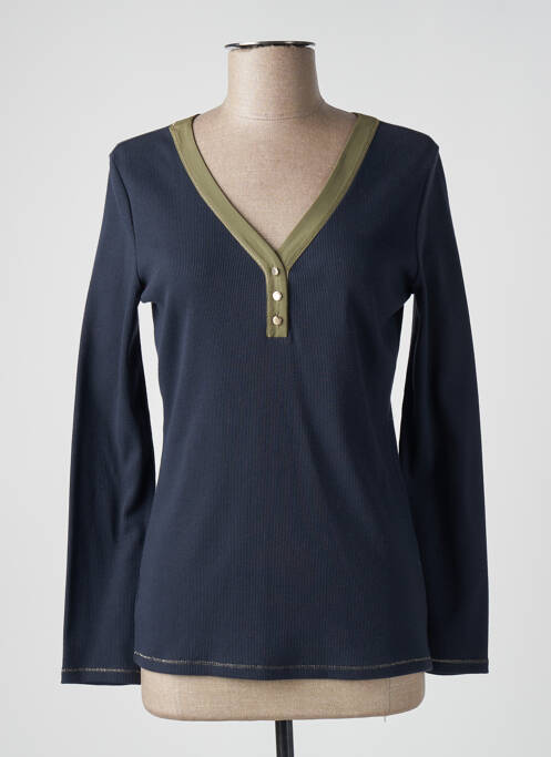 Pulover albastru DEVERNOIS femeie