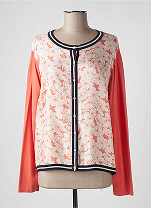 Vestă cu mâneci lungi portocaliu DEVERNOIS femeie