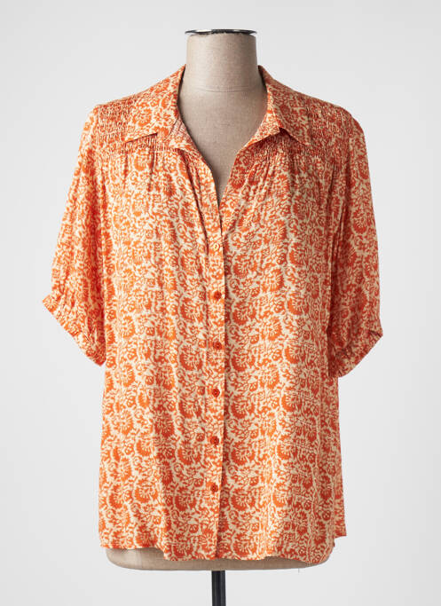 Cămașă portocaliu DEVERNOIS femeie