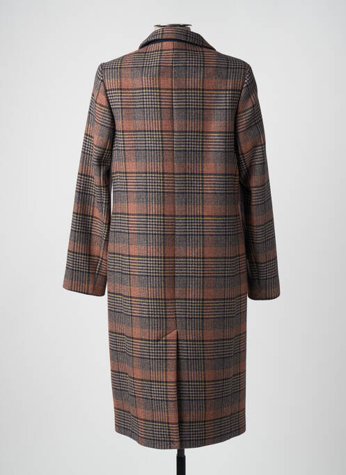 Palton lung albastru DEVERNOIS femeie