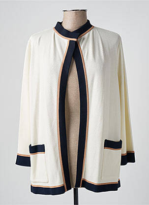 Vestă cu mâneci lungi bej DEVERNOIS femeie