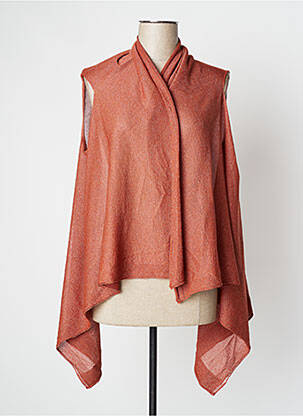 Vestă fără mâneci portocaliu DEVERNOIS femeie