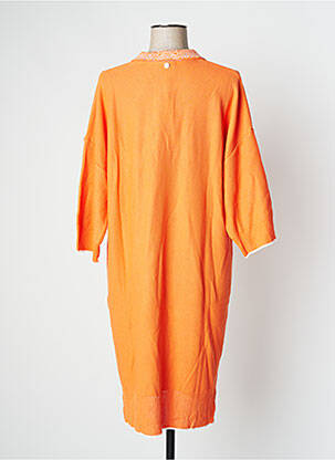 Rochie midi portocalie DEVERNOIS femeie