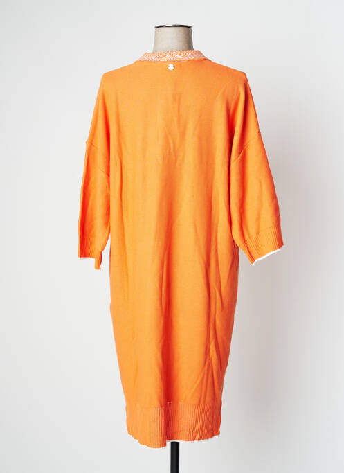 Rochie midi portocaliu DEVERNOIS femeie