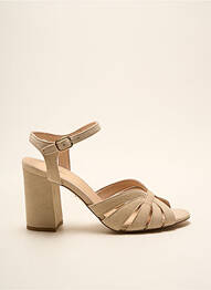 Sandale/pantofi decupați bej GEORGIA ROSE femme