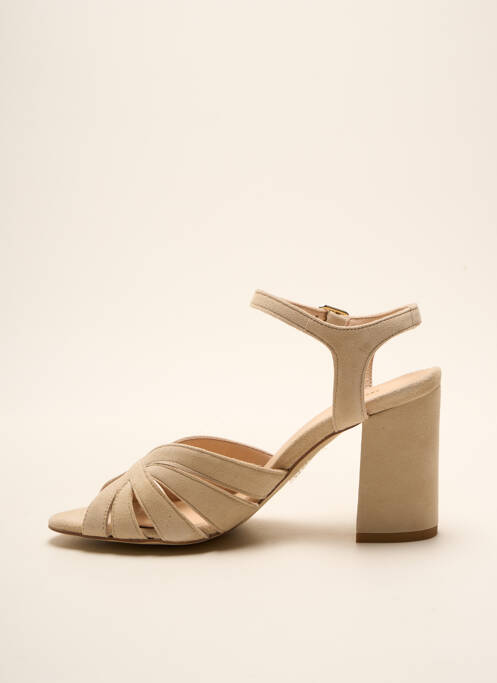 Sandale/Pantofi decupați bej GEORGIA ROSE femeie