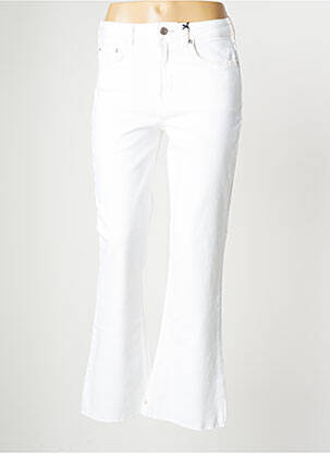 Blugi bootcut alb SCOTCH & SODA femeie