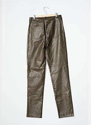 Pantalon slim kaki VILA femeie