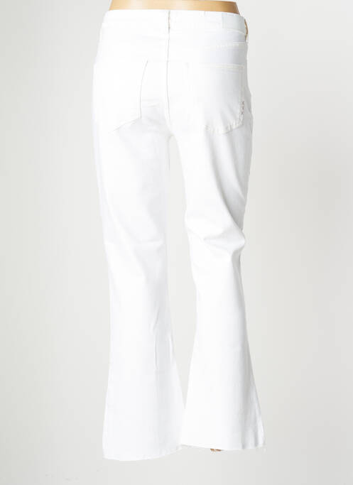 Blugi bootcut alb SCOTCH & SODA femeie