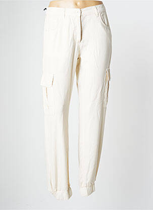 Pantalon cargo alb TWINSET femeie
