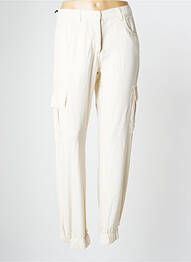 Pantalon cargo alb TWINSET femeie