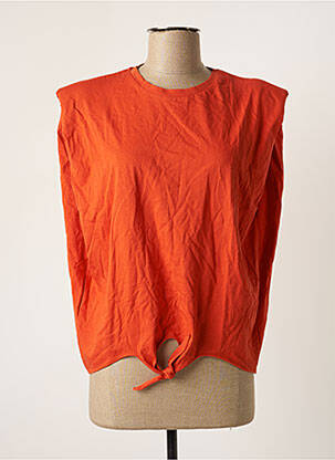 Tricou portocalie VILA femeie