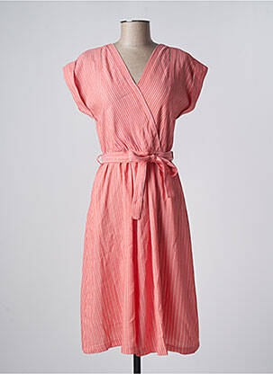 Rochie midi portocaliu MOLLY BRACKEN femeie