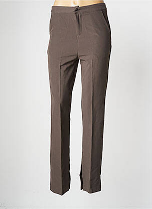 Pantalon drept kaki GRACE & MILA femeie
