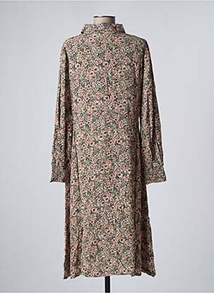 Rochie midi maro VILA femeie