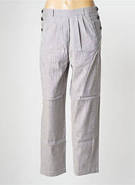 Pantalon drept albastru SESSUN femeie
