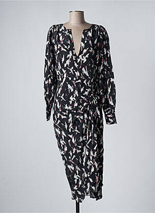 Rochie midi negru IRO femeie