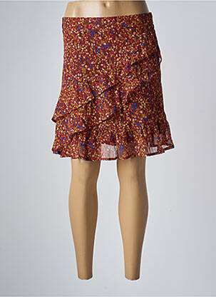 Fustă scurtă maro GRACE & MILA femeie