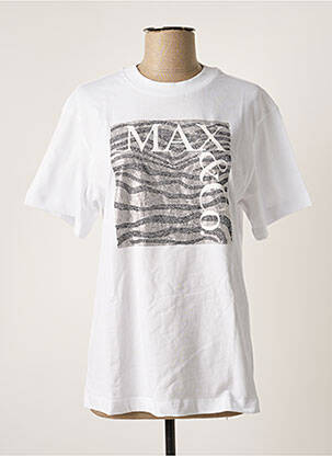 Tricou alb MAX&CO. femeie
