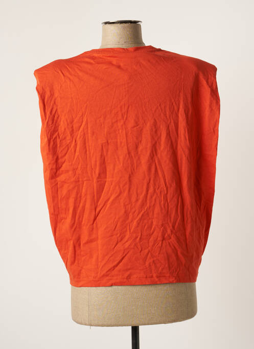 Tricou portocaliu VILA femeie