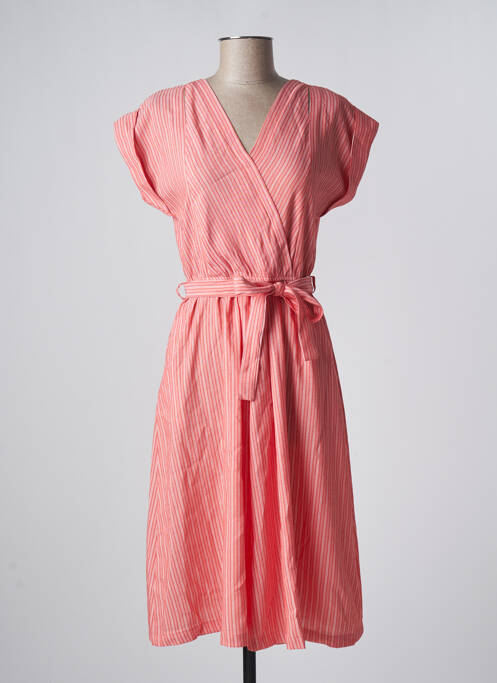 Rochie midi portocaliu MOLLY BRACKEN femeie