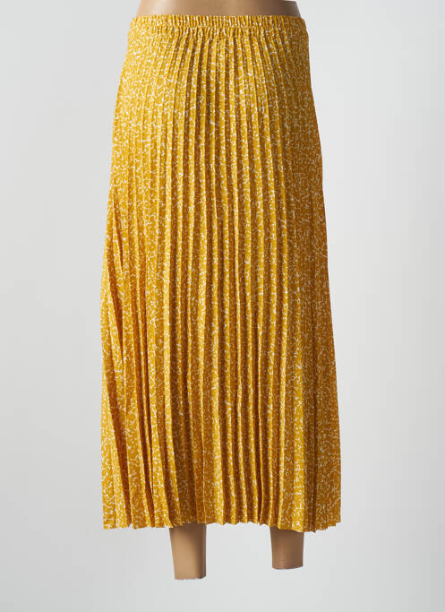 Fustă midi galben SELECTED femeie