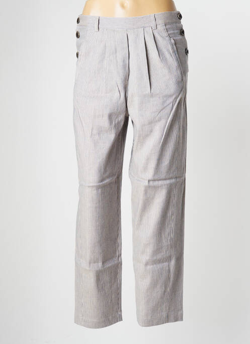 Pantalon drept albastru SESSUN femeie