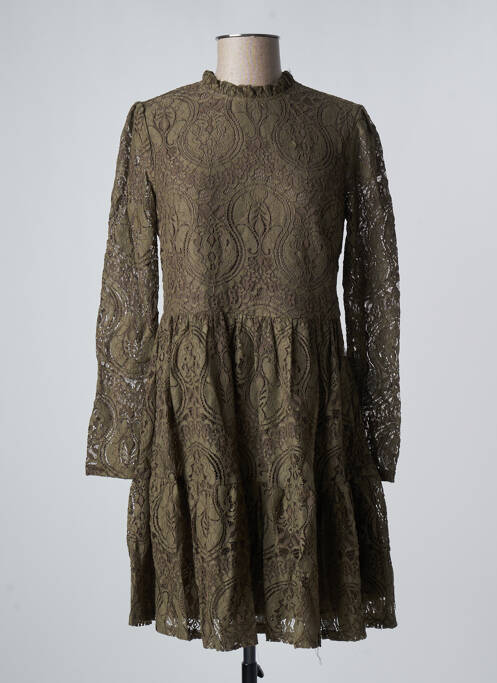 Rochie scurtă kaki MOLLY BRACKEN femeie