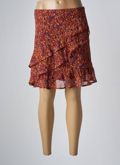 Fustă scurtă maro GRACE & MILA femeie