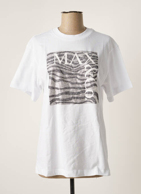 Tricou alb MAX&CO. femeie