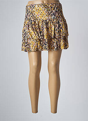 Fustă scurtă bej OBJECT femeie