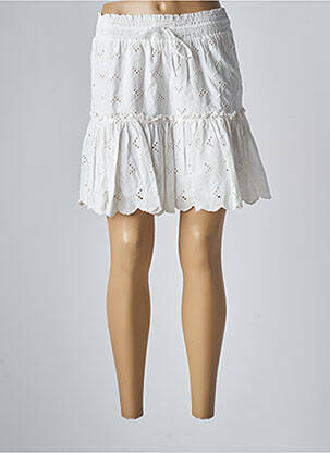 Fustă scurtă alb VILA femeie