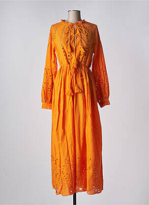 Rochie lungă portocalie Y.A.S femeie