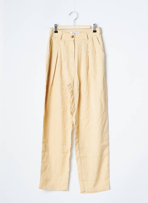 Pantalon drept bej MOSS COPENHAGEN femeie