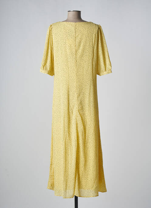 Rochie lungă galben MOSS COPENHAGEN femeie