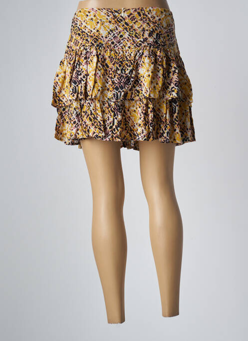 Fustă scurtă bej OBJECT femeie