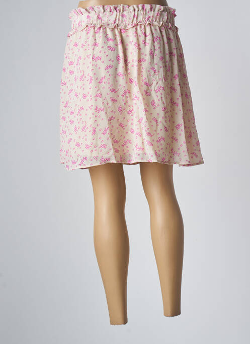 Fustă scurtă bej SELECTED femeie