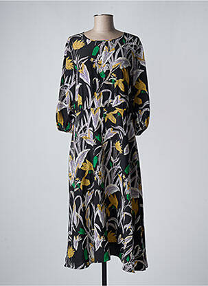 Rochie midi negru DIANE VON FURSTENBERG femeie