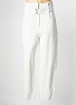 Pantalon larg alb IRO femeie