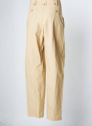 Pantalon larg bej KENZO femeie