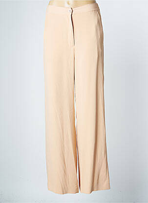 Pantalon larg bej MAISON MARTIN MARGIELA femeie