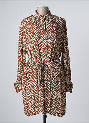 Rochie scurtă maro ATTIC AND BARN femeie