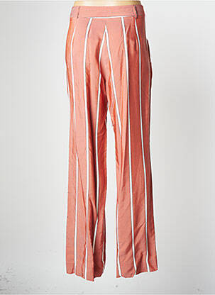 Pantalon larg roz LA PETITE FRANCAISE femeie