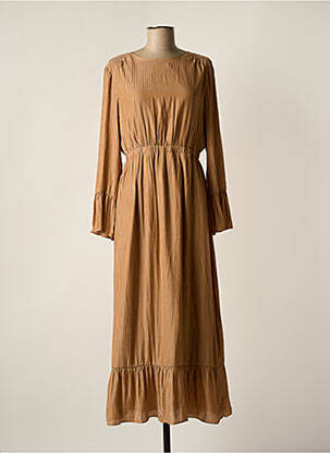 Rochie lungă bej DAY OFF femeie