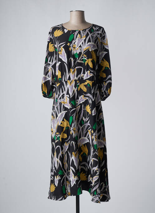 Rochie midi negru DIANE VON FURSTENBERG femeie