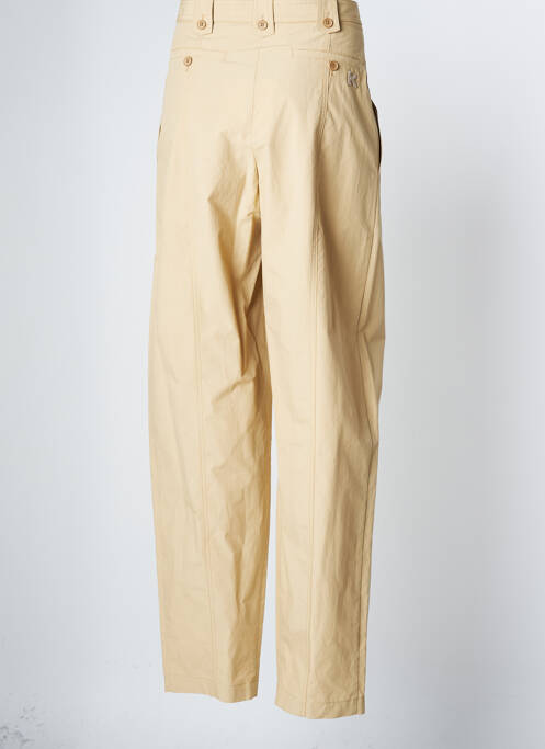Pantalon larg bej KENZO femeie
