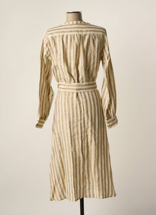 Rochie lungă bej DIEGA femeie