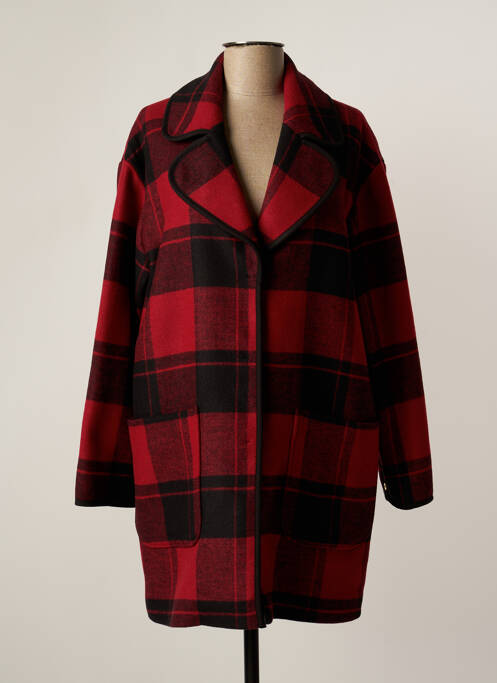 Palton lung roșu PENNYBLACK femeie