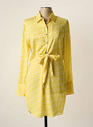 Rochie scurtă galben RECC femeie