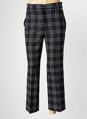 Pantalon larg negru TWINSET femeie